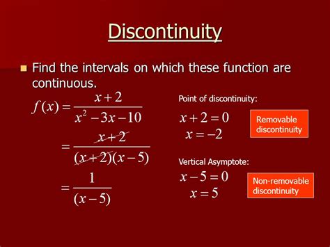 01&92;) that contains a solution. . Removable discontinuity calculator